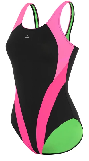 Aqua Sphere Strój Pływacki Damski LINDY black/pink rozmiar DE 36