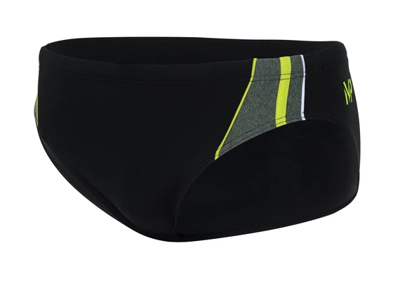 MP Spodenki Pływackie Męskie RUSH Brief black/green rozmiar DE 5