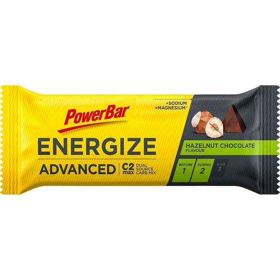 PowerBar Baton Energetyczny Energize Advanced czekolada orzech 55g