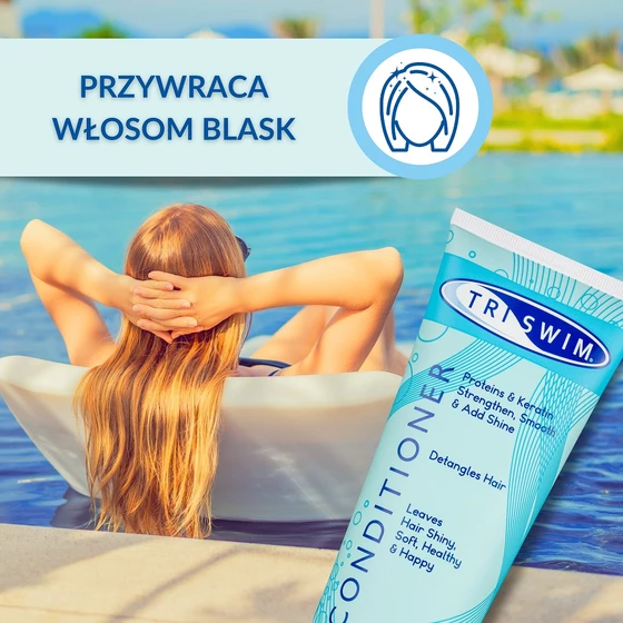 TRISWIM Odżywka Nawilżająca do Włosów ananas & mango 250 ml