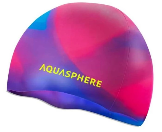 Aqua Sphere Czepek Pływacki Plain Silicone multicolor yellow