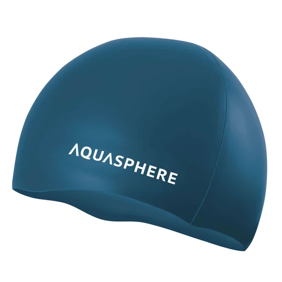 Aqua Sphere Czepek Pływacki Silicone Cap dark green white