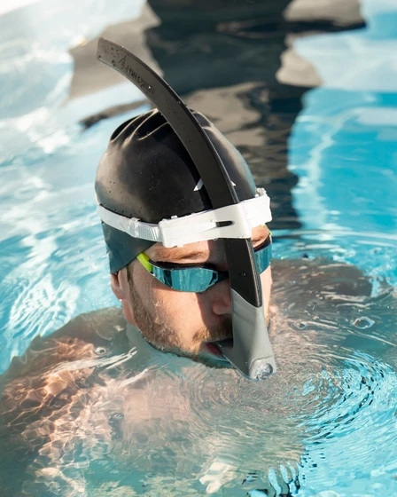 Aqua Sphere Rurka Czołowa Focus Snorkel black/grey S (small fit)