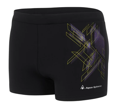 Aqua Sphere Spodenki Pływackie Męskie LEIKO Short black/bright green rozmiar DE 5