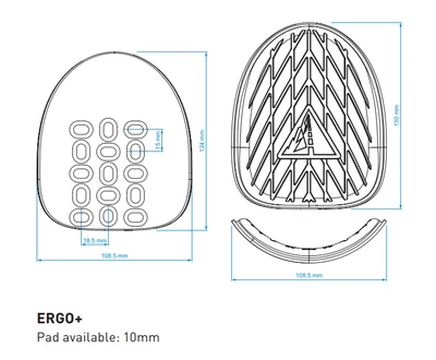 Profile Design Podłokietniki Ergo+ Armrest Kit