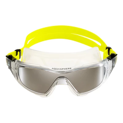 Aqua Sphere Maska Pływacka Vista Pro Silver Titanium Mirror clear/neon yellow