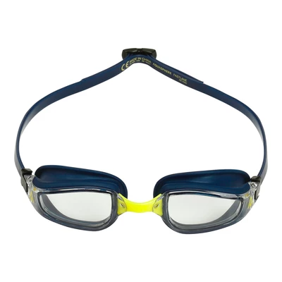 Aqua Sphere Okulary Pływackie Fastlane Clear navy blue / bright yellow